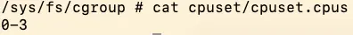 cpuset.cpus
